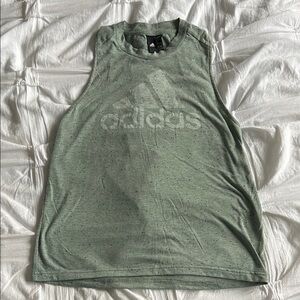 LAST CALL Adidas Mint Green Sleeveless Top